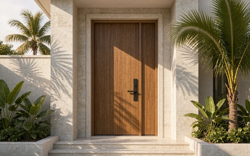 Doors for Hot & Humid Climates: WPC, Aluminium or Steel?