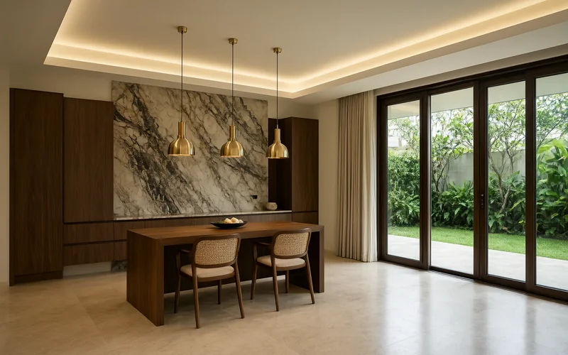Home Interior Design: One Material Story Across the House | INDECO