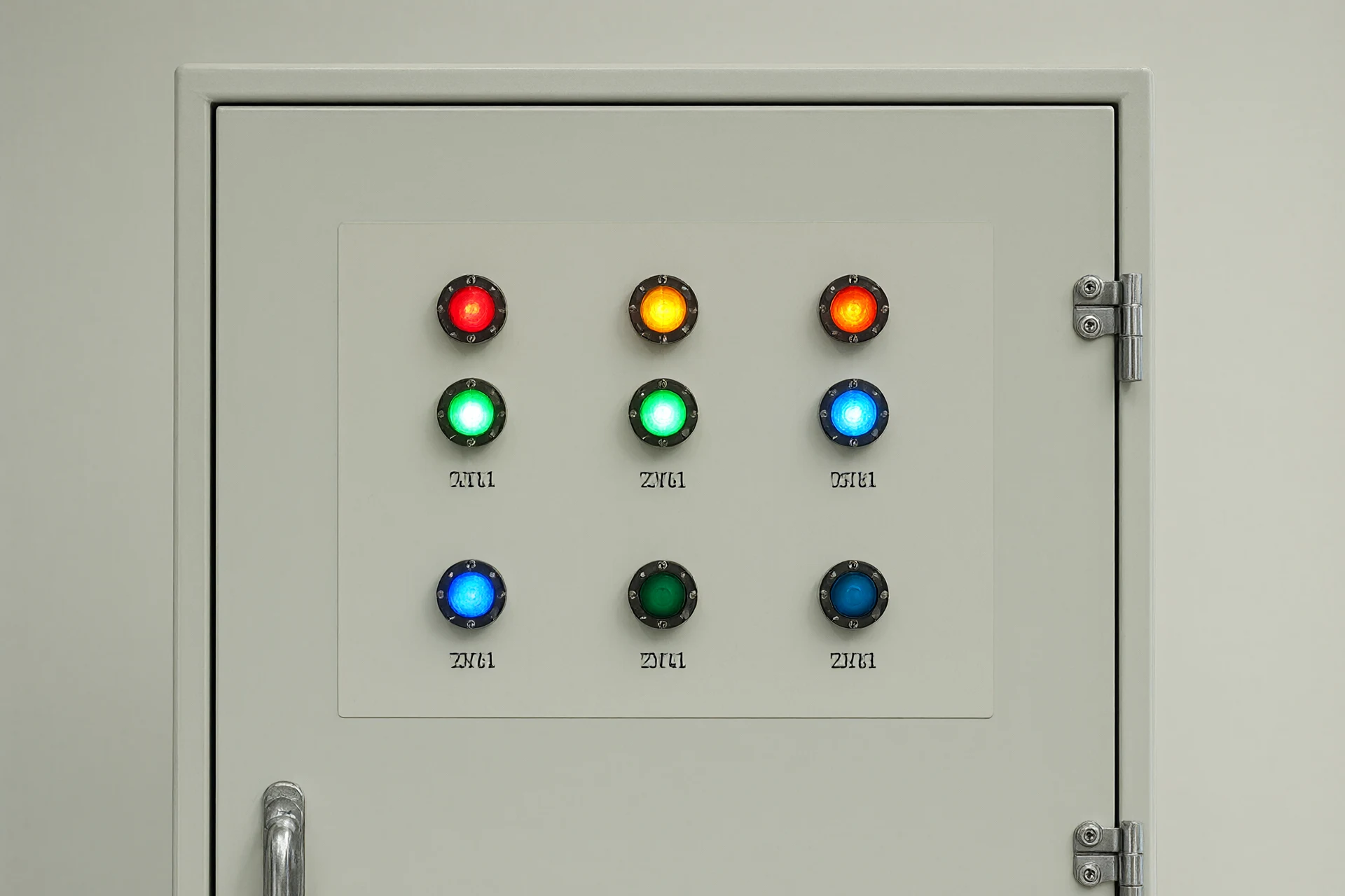 Fire pump control cabinet with IP55 enclosure and indicator lights